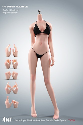 Flexible female pale - pale, skin
