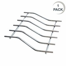 Stainless Steel Chrome Trivet Pot Sauce Pan Heat Stand Worktop Saver Protector