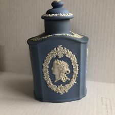 Vtg Wedgwood Blue Jasperware