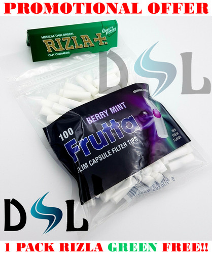 Rizla green std - paper, frutta