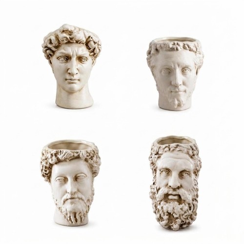 Pieces resin planter - planter, with