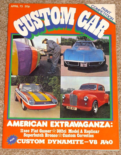 Custom car magazine - custom, april