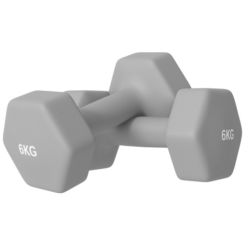 Set hexagonal dumbbells - of, 2