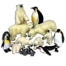 13PC Arctic Animals -