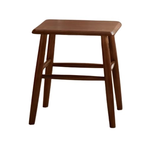 Natural wood stool sturdy - natural,