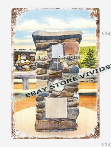Tin sign 1930s 40s - tin, 1930s-40s