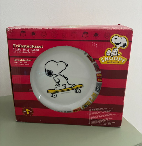 Snoopy porcelain breakfast - breakfast, set