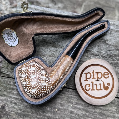 Block meerschaum teardrop - block,