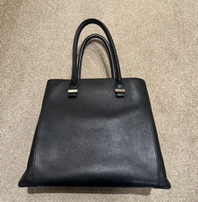 Victoria Beckham Black Leather Handbag