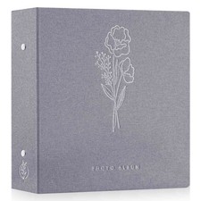 Photo Album 6x4 Slip in, Linen