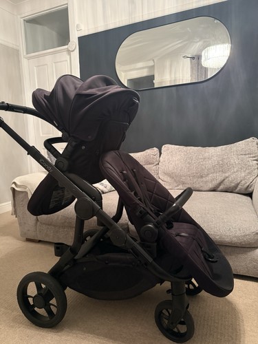 Icandy orange pram black - orange,