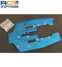 GPM Racing Tamiya Terra Crusher 5mm Rib Chassis Blue TEC016V