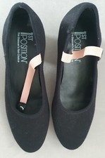 1st Position Cuban Heel Canvas