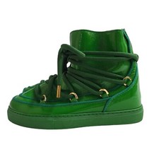 Inuikii Green Lace-up Leather