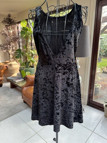 Top shop crushed velvet - top,