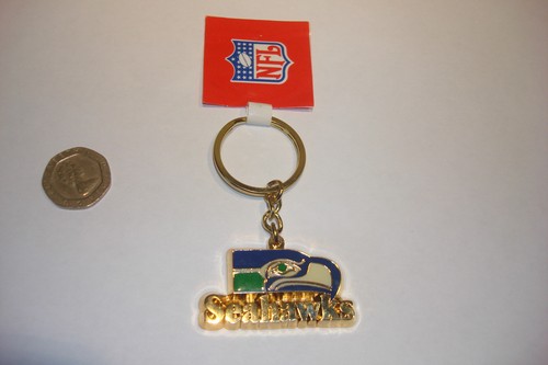Nfl metal key ring - metal, chain