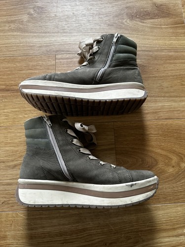 Rieker antistress khaki faux - rieker,