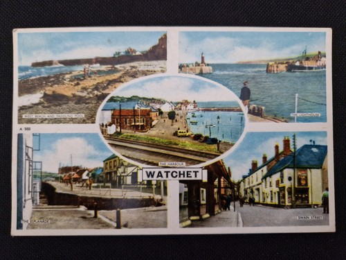 Watchet the harbour - watchet,,