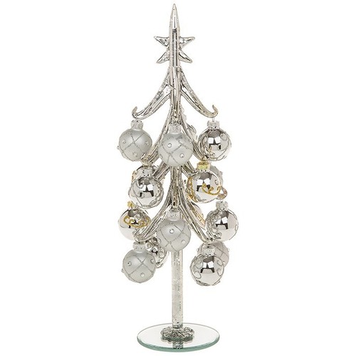 Extra large silver glass - large,