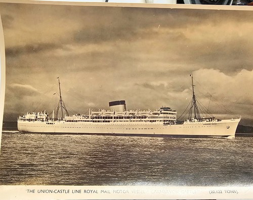Vintage union castle - line, rmmv
