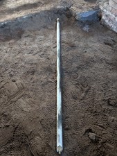 Wood Wooden Bannister Rail Vintage