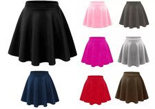 Girls Skater Skirt High Waist