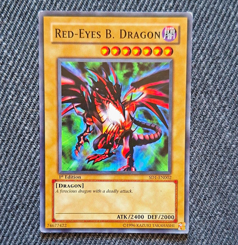 Konami tcg red eyes - yu-gi-oh!, red-eyes
