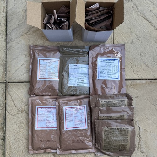 10x mre ration packs - un,