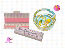 Cartoon Parody Glass Ash Tray Custom Cute Funny Gift Idea - 8.2cm