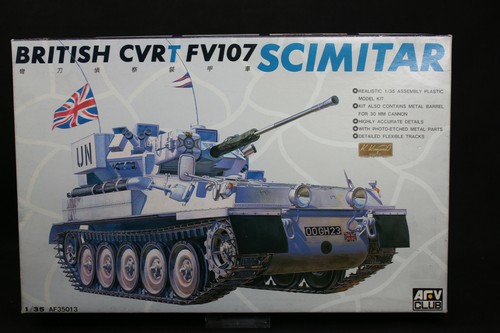 Xs019 afv club model tank - model,