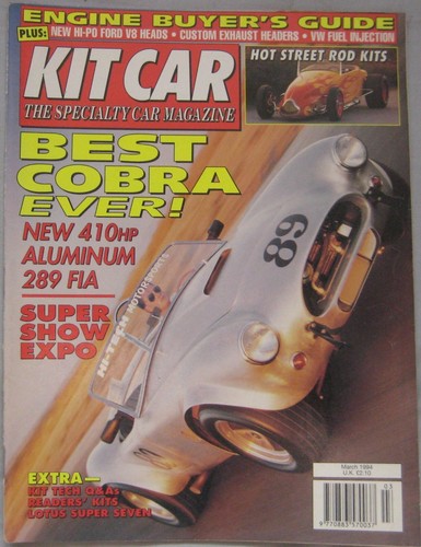 Kit car magazine march 1994 - kit,