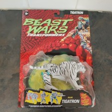 OFFICIAL TRANSFORMERS BEAST  WARS TIGATRON DELUXE VINTAGE FIGURE NEW IN BOX TOY
