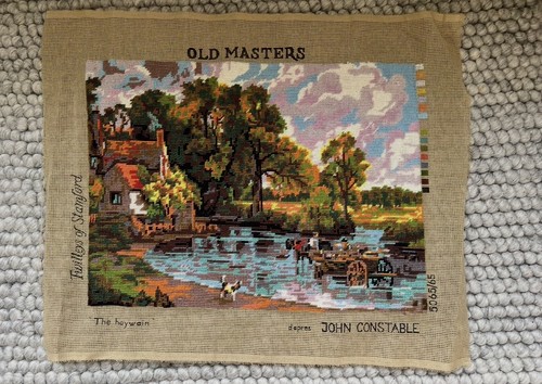 Vintage completed tapestry - vintage,