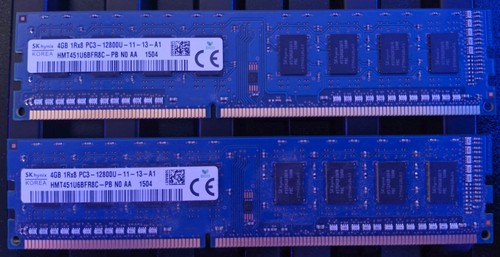 8gb ddr3 12800 desktop matched - desktop,