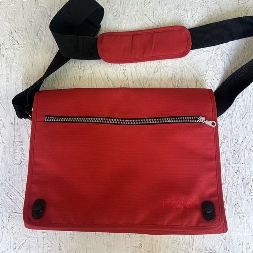 Ikea set red nylon - nylon, messenger