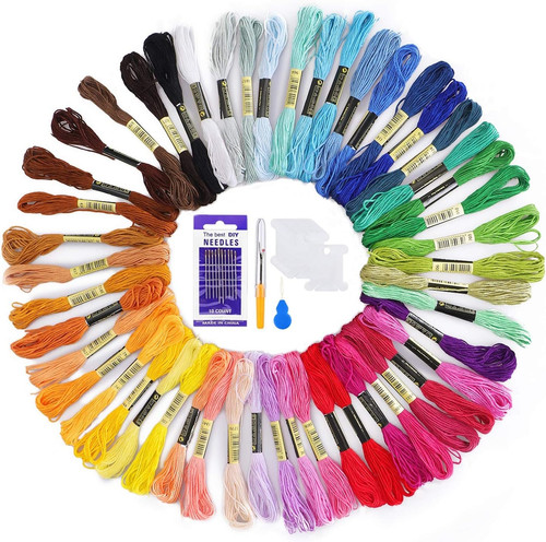 Embroidery threads skeins - threads, 50