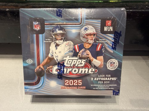Topps chrome 2025 nfl trading - topps,