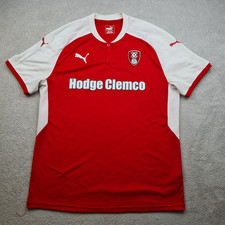 Rotherham United Shirt Large Red Home Kit 2018 2019 Puma Football Jersey