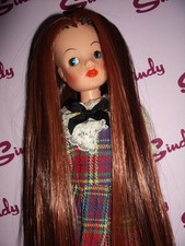Sindy  Doll OOAK Reroot Auburn