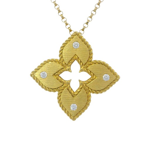 Roberto coin 18k yellow gold - coin,