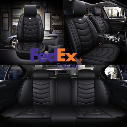 Black leather car - black, seat