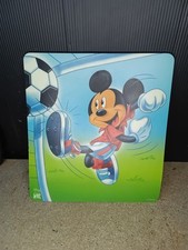 Vintage Disney Interactive Mickey Mouse mat 21.5cm X 19.5cm