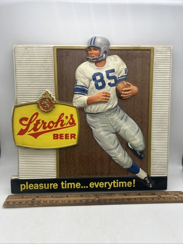 Stroh beer sign - stroh's,