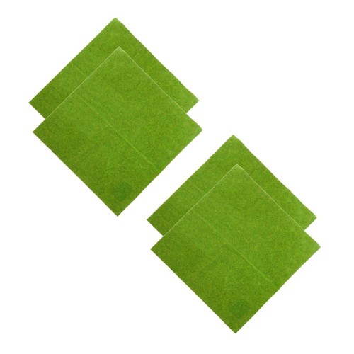 Green reusable plastic turf - green,