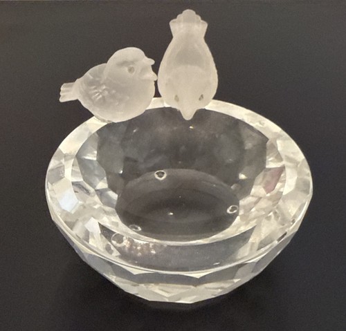 Swarovski crystal birdbath - swarovski,