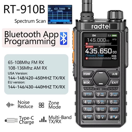 Pre programmed radtel - radtel, rt-910b