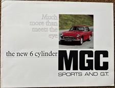 MG C Brochure Convertible GT