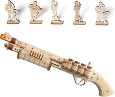 ROKR Wooden Gun Model Buidling