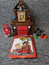 Fisher Price Trio Fire Station With Extra Pieces Read Description