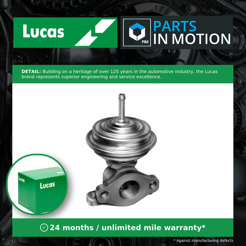 Egr valve fdr116 - valve, lucas